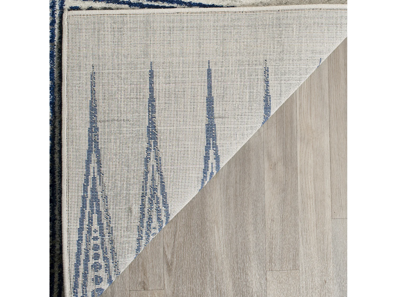 Tapis Neutre/Bleu 122 X 183 cm - Gianna