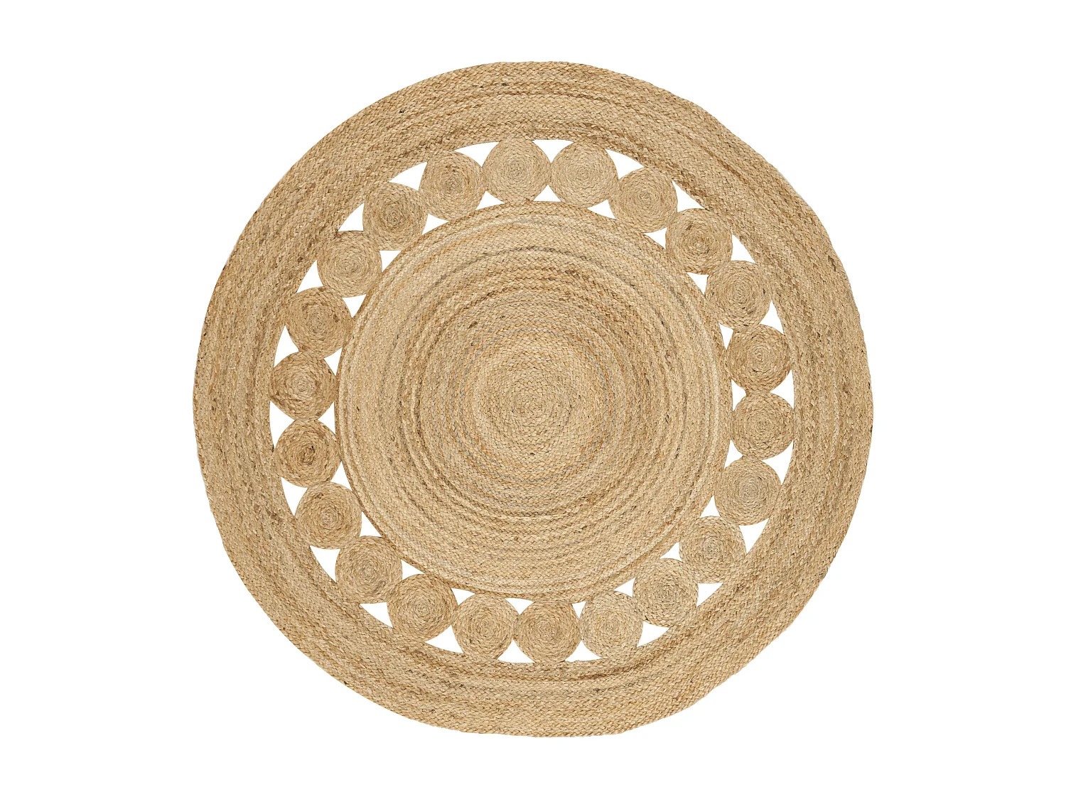 Tapis Naturel 91 X 91 cm - Dionne