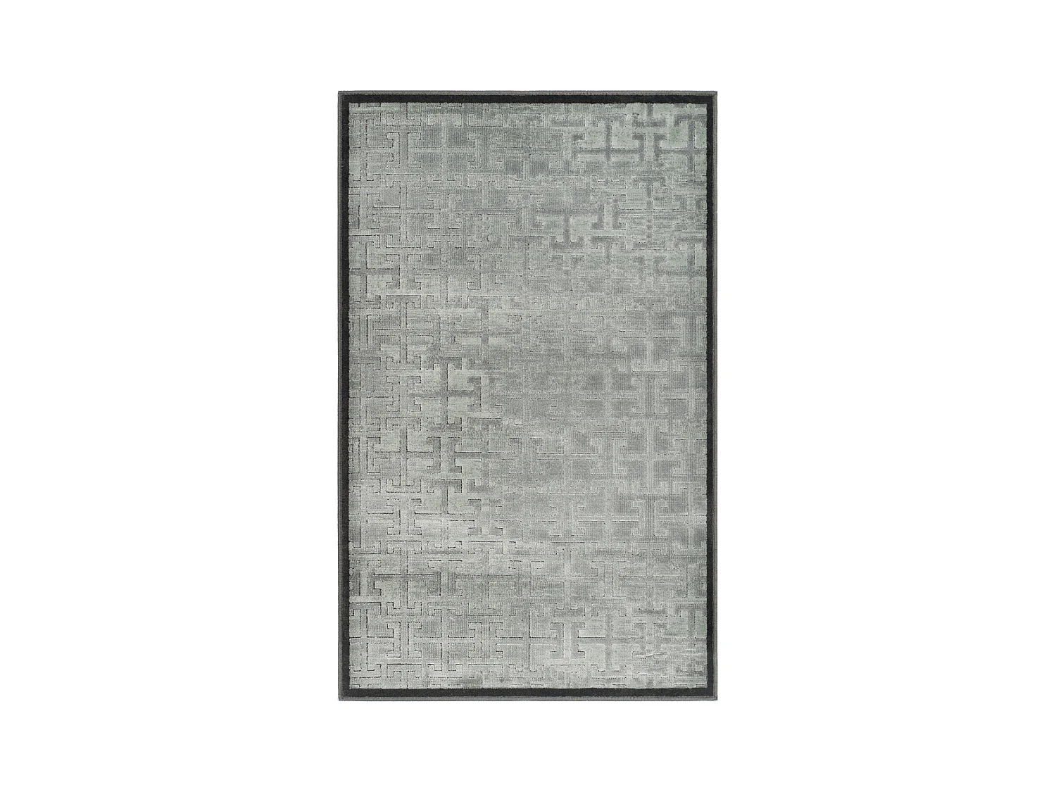 Tapis Gris/Multicolore 79 X 122 cm - Michele