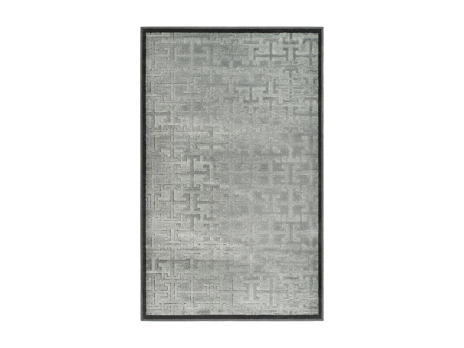 Tapis Gris/Multicolore 79 X 122 cm - Michele