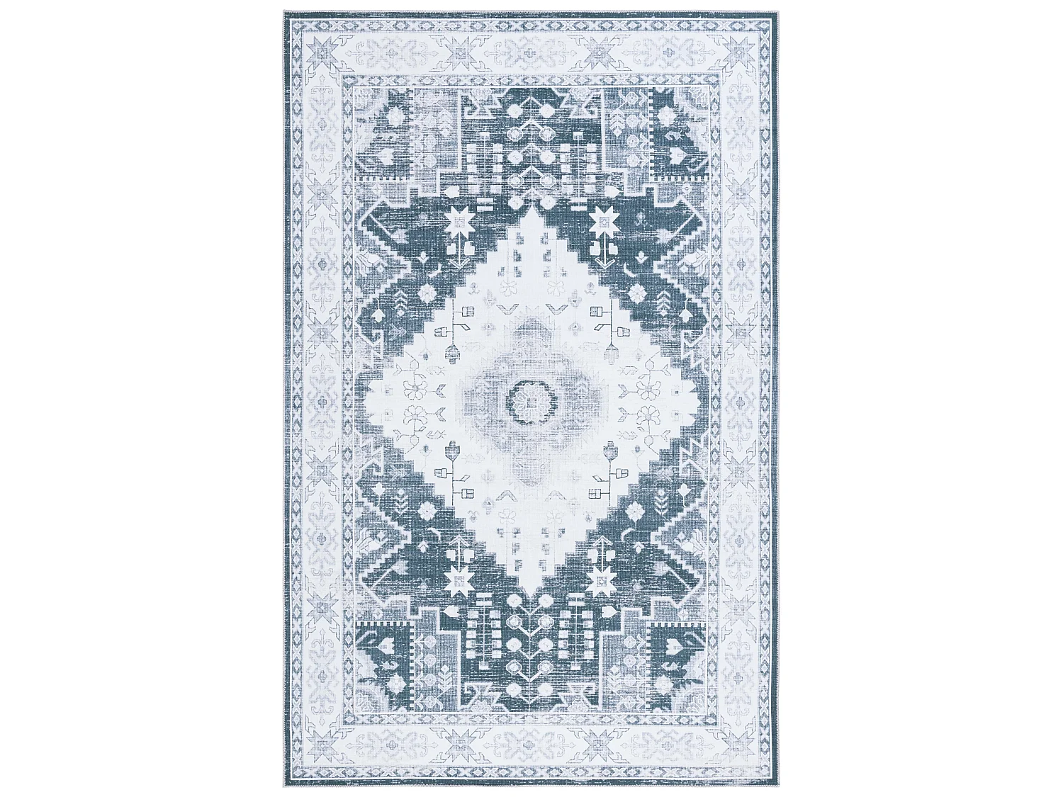 Tapis Gris Vert/Ivoire 244 X 305 cm - Calypso