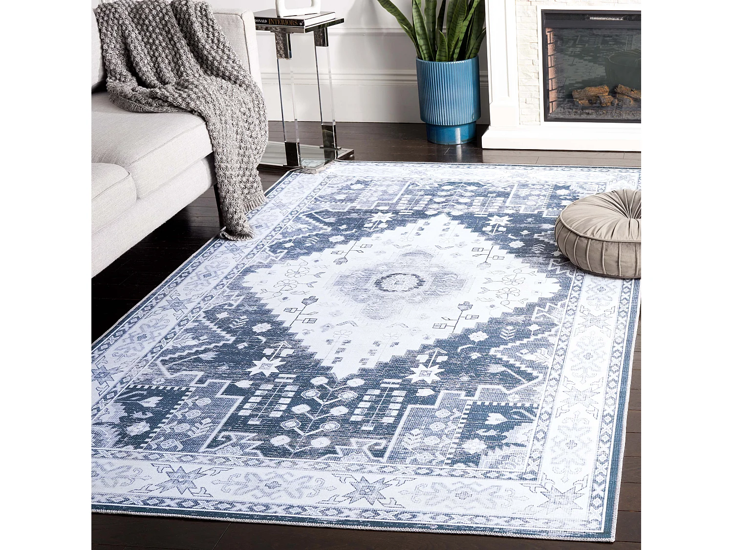 Tapis Gris Vert/Ivoire 244 X 305 cm - Calypso