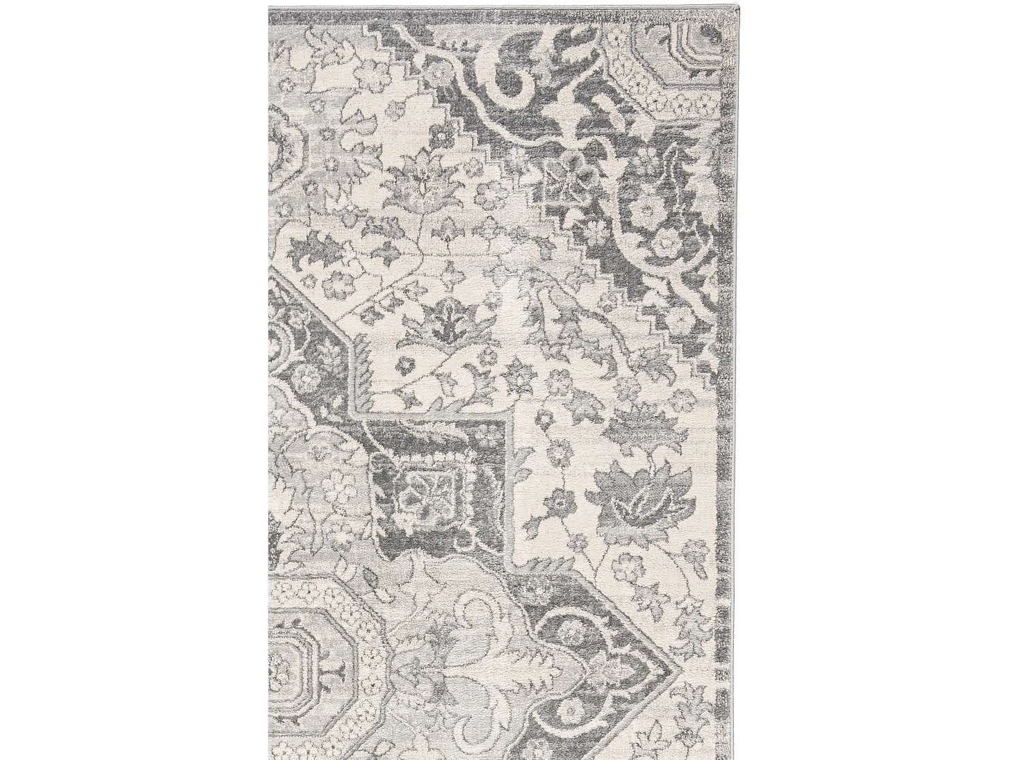 Tapis Gris/Neutre 122 X 183 cm - Maeve
