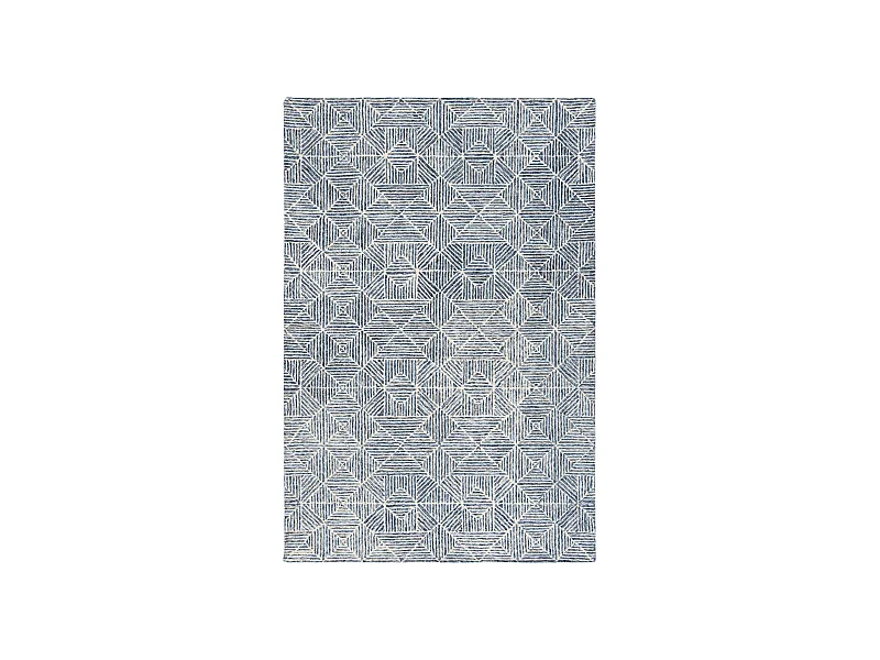 Tapis Bleu/Ivoire 152 X 244 cm - Azure