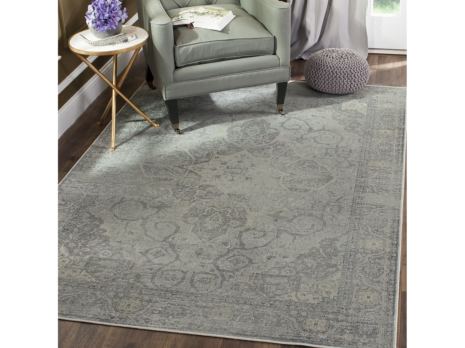 Tapis Gris 160 X 229 cm - Charlotte
