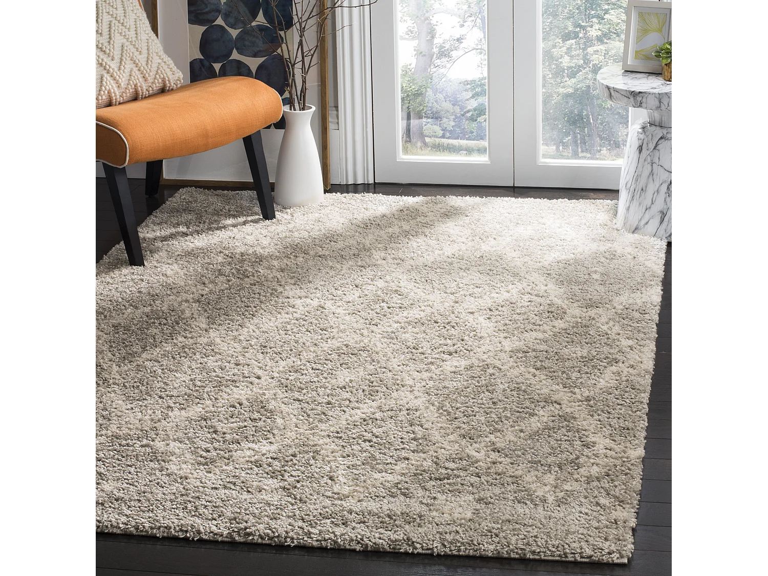 Tapis Gris/Neutre 91 X 152 cm - Frosina