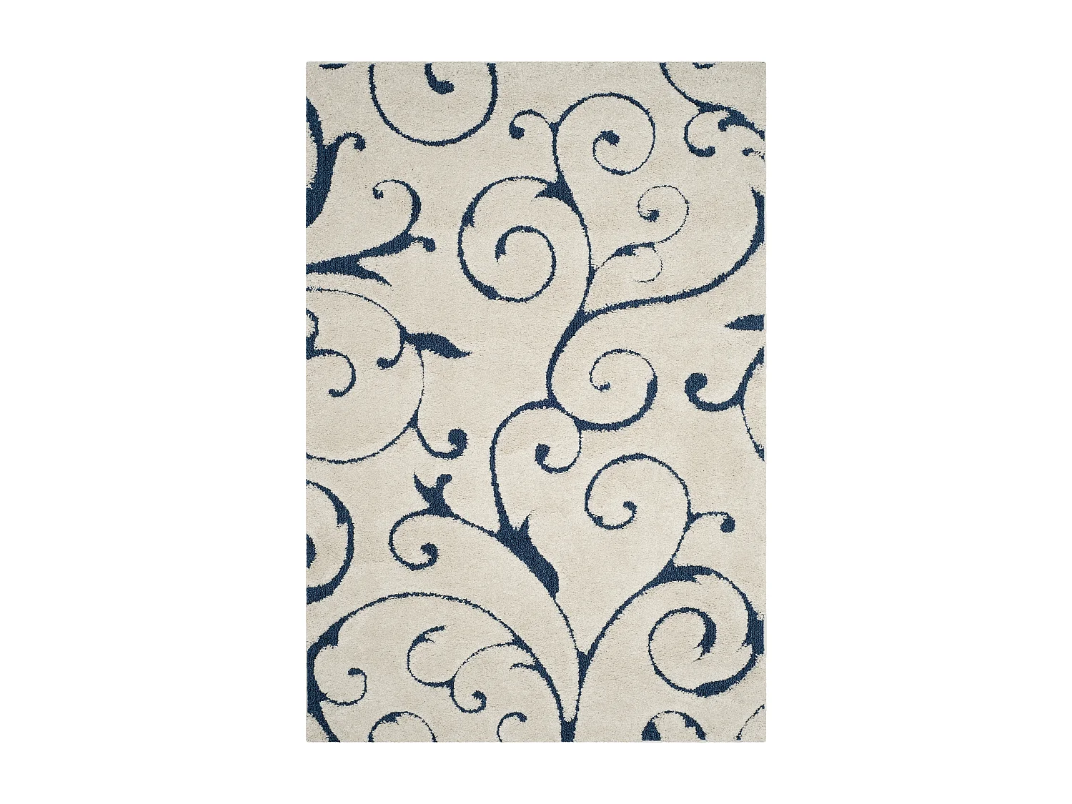 Tapis Neutre/Bleu 160 X 229 cm - Rosalind