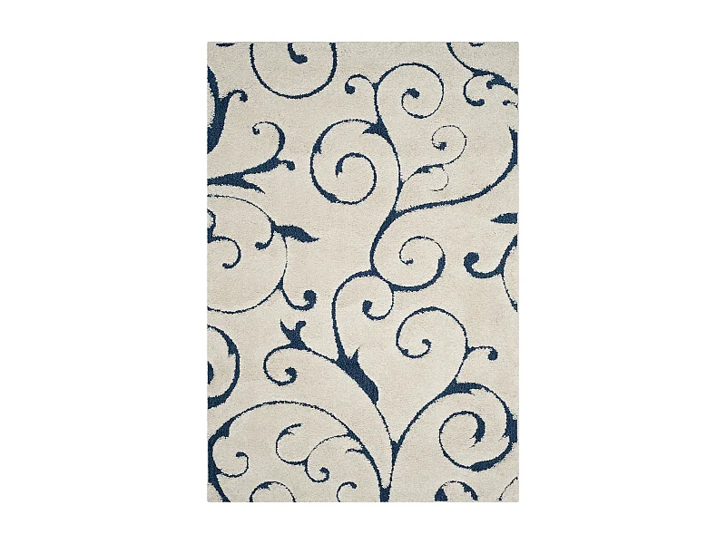 Tapis Neutre/Bleu 160 X 229 cm - Rosalind