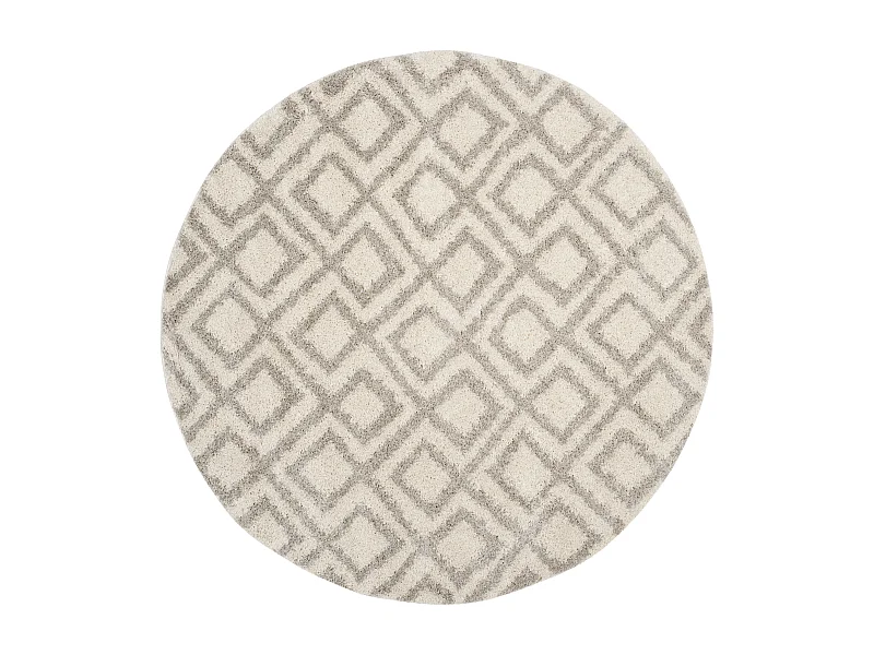 Tapis Neutre/Blanc 201 X 201 cm - Fabricio