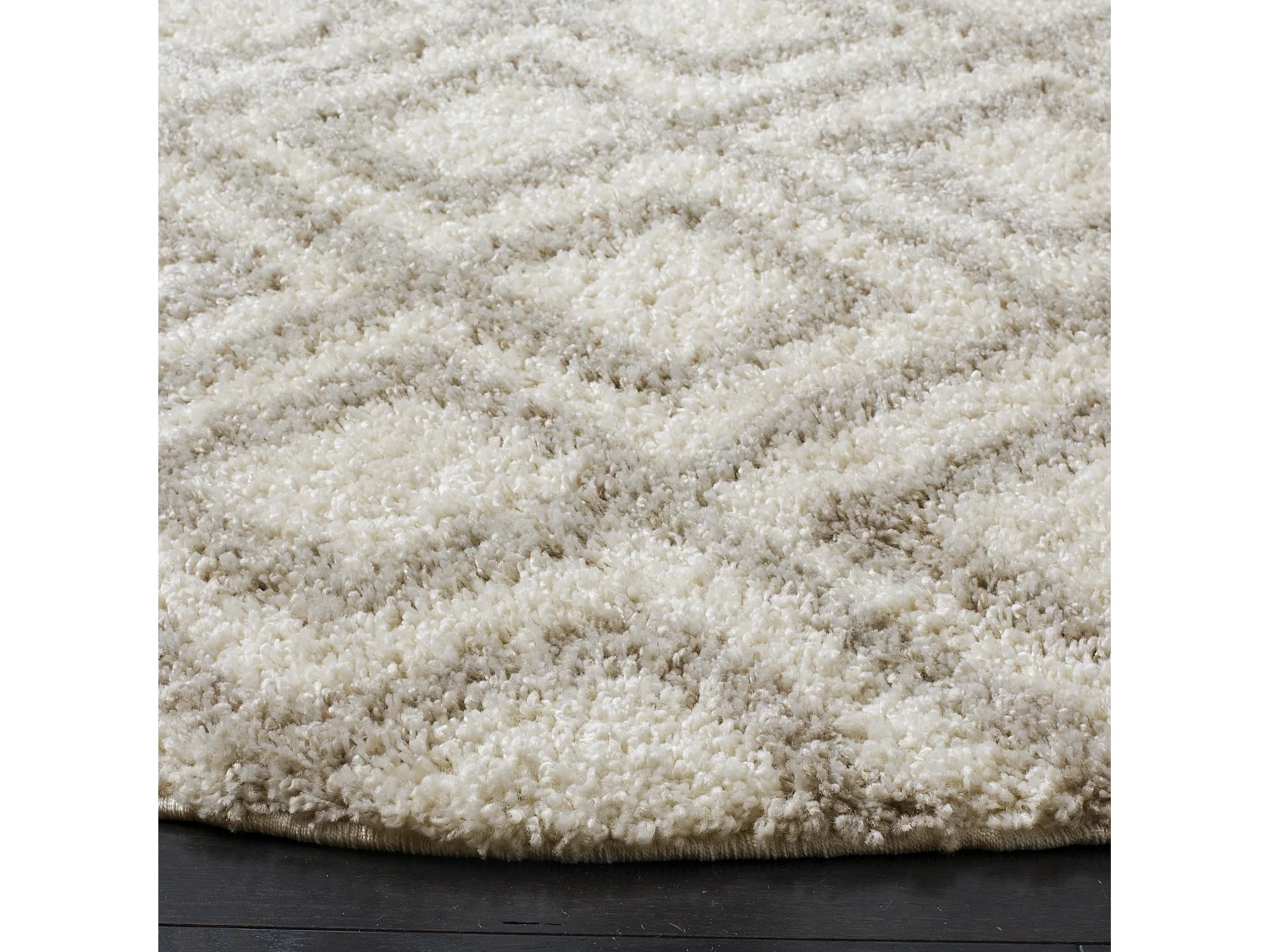 Tapis Neutre/Blanc 201 X 201 cm - Fabricio