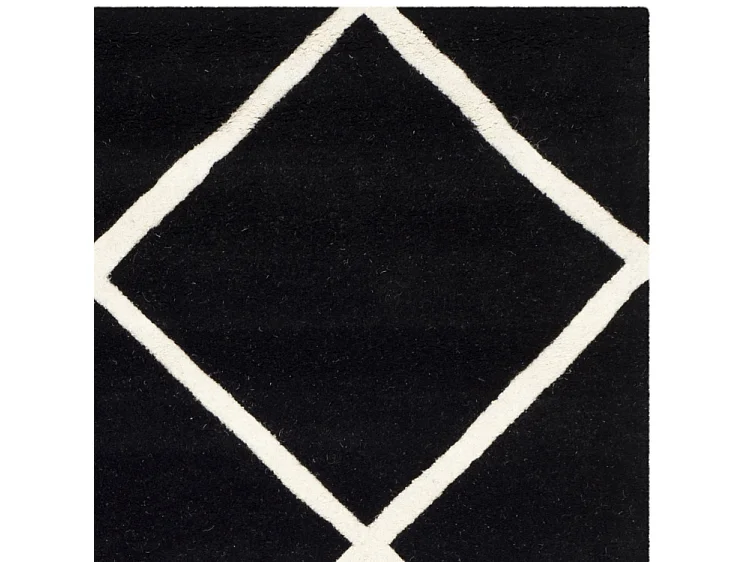 Tapis Noir/Neutre 122 X 183 cm - Eliza