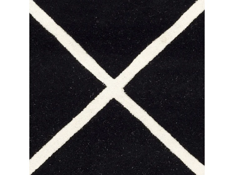 Tapis Noir/Neutre 122 X 183 cm - Eliza