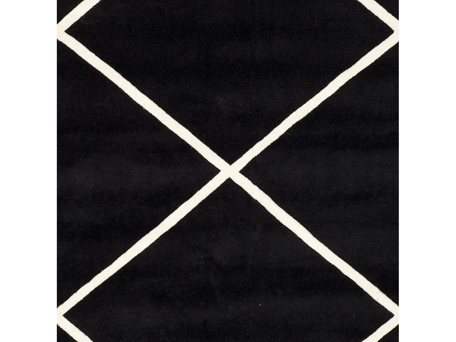 Tapis Noir/Neutre 122 X 183 cm - Eliza