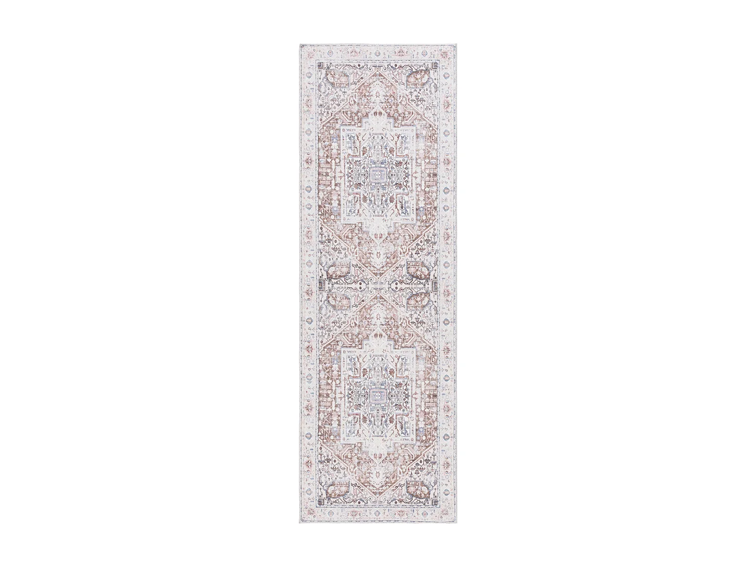 Tapis Taupe/Beige 76 X 244 cm - Serafina