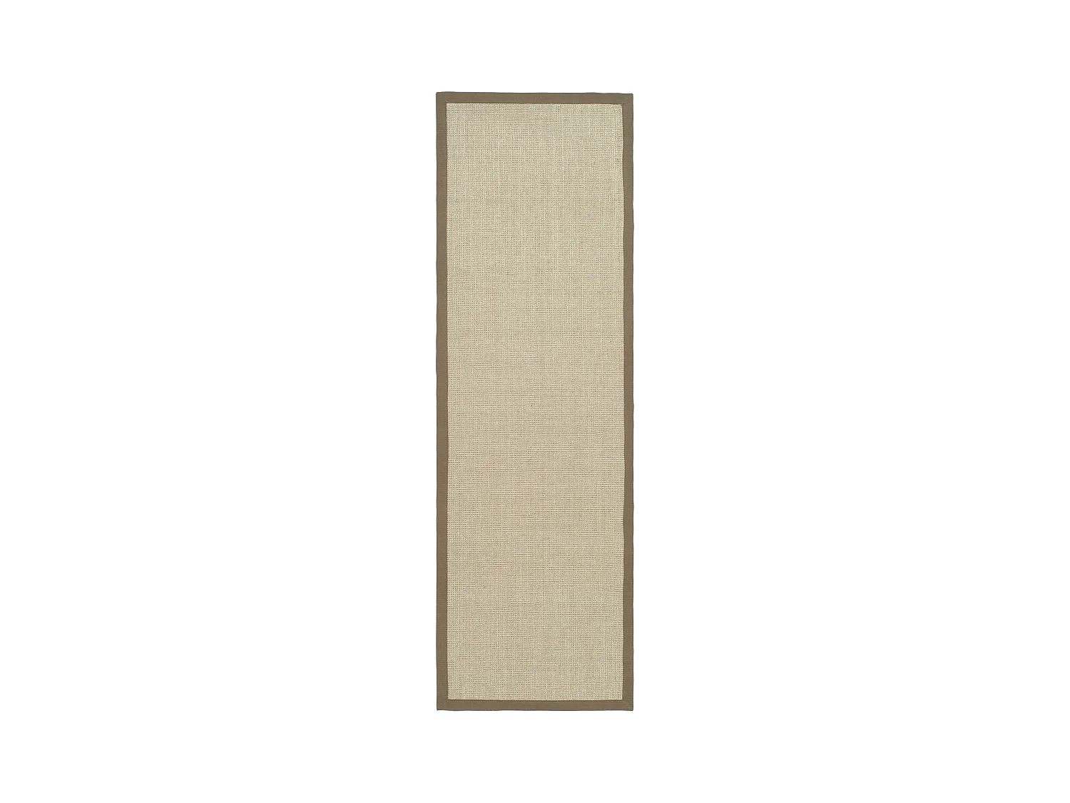 Tapis Neutre/Marron 76 X 244 cm - Dimas