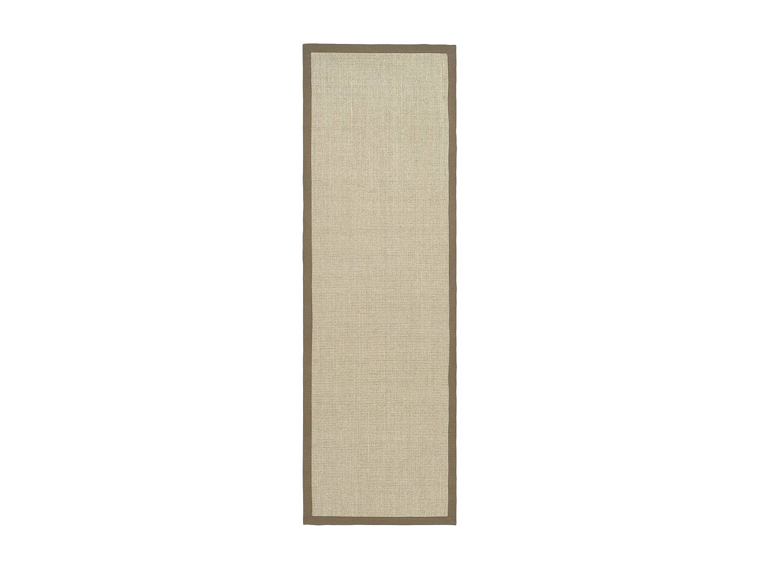 Tapis Neutre/Marron 76 X 244 cm - Dimas