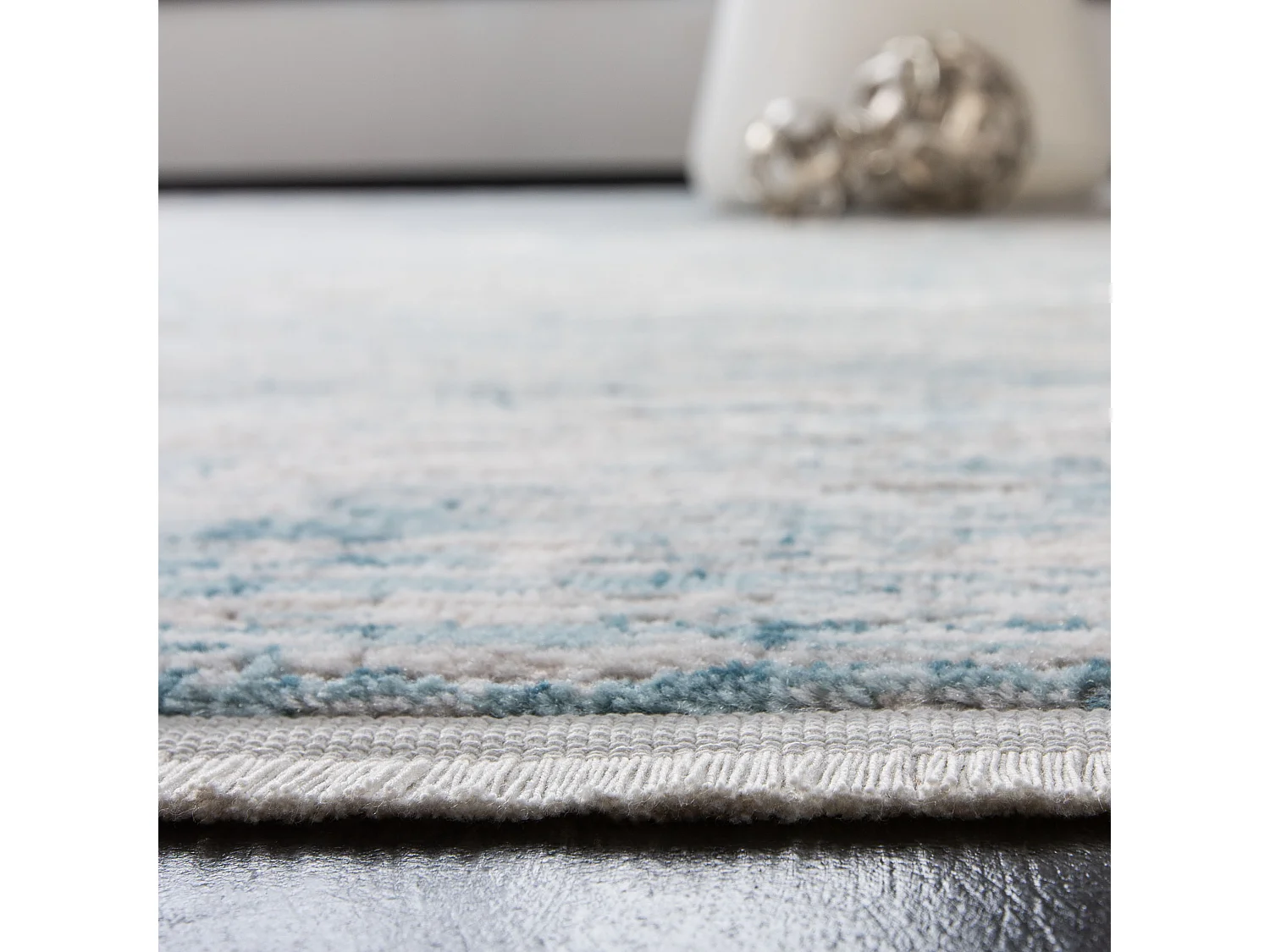 Tapis Bleu/Gris 122 X 183 cm - Charlie
