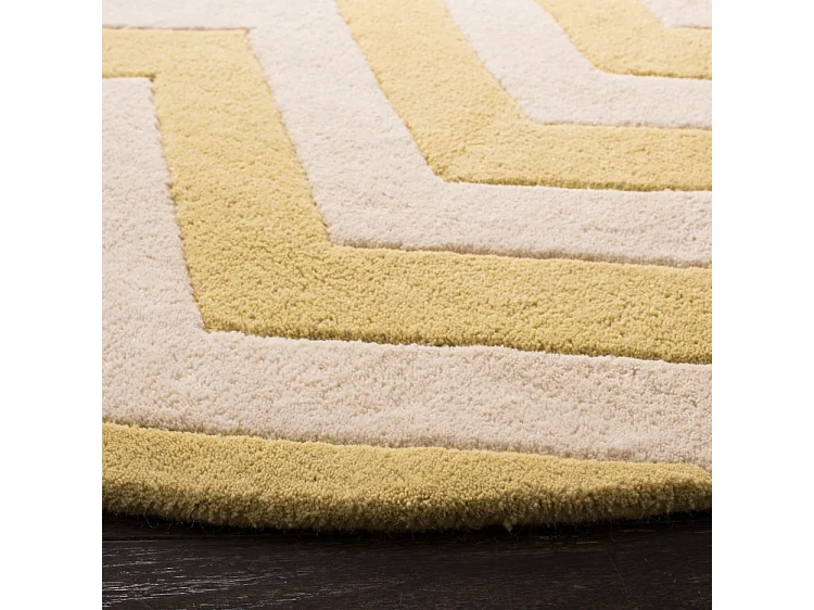 Tapis Or/Neutre 152 X 152 cm - Anneliese