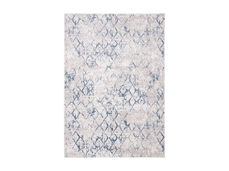 Tapis Gris/Bleu 183 X 274 cm - Léa
