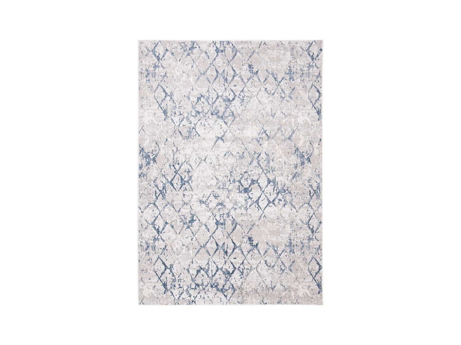 Tapis Gris/Bleu 183 X 274 cm - Léa