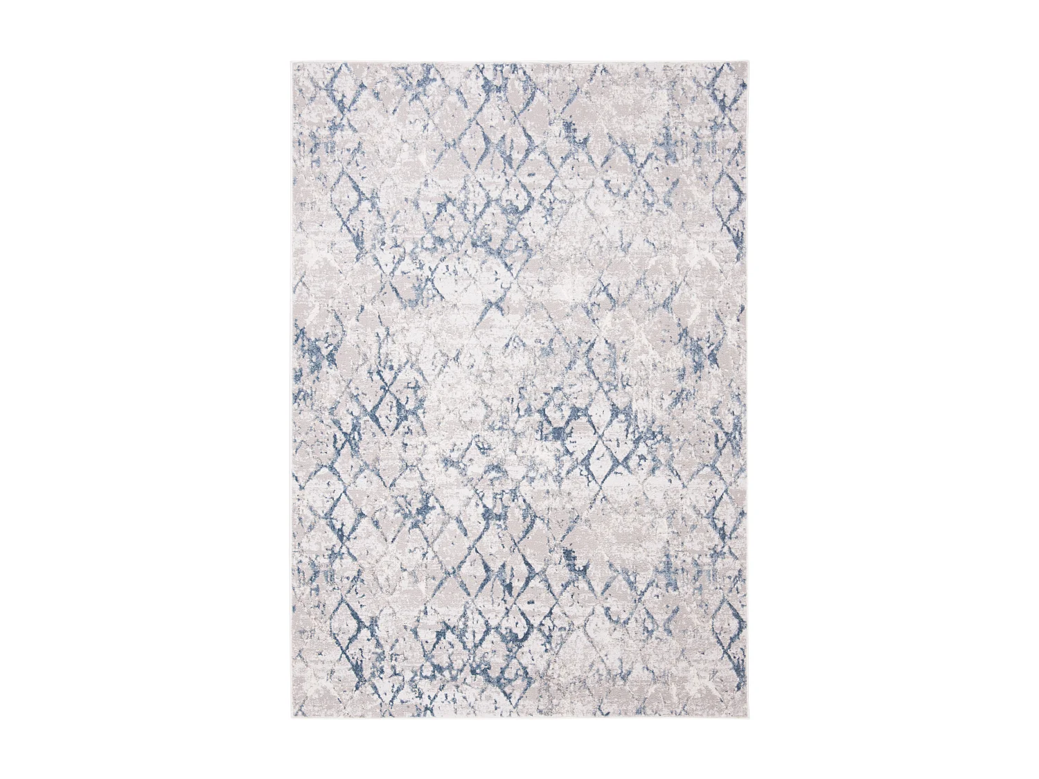 Tapis Gris/Bleu 183 X 274 cm - Léa