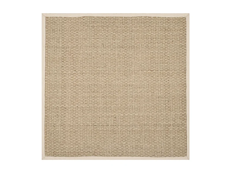 Tapis Naturel/Ivoire 91 X 91 cm - Roselyn