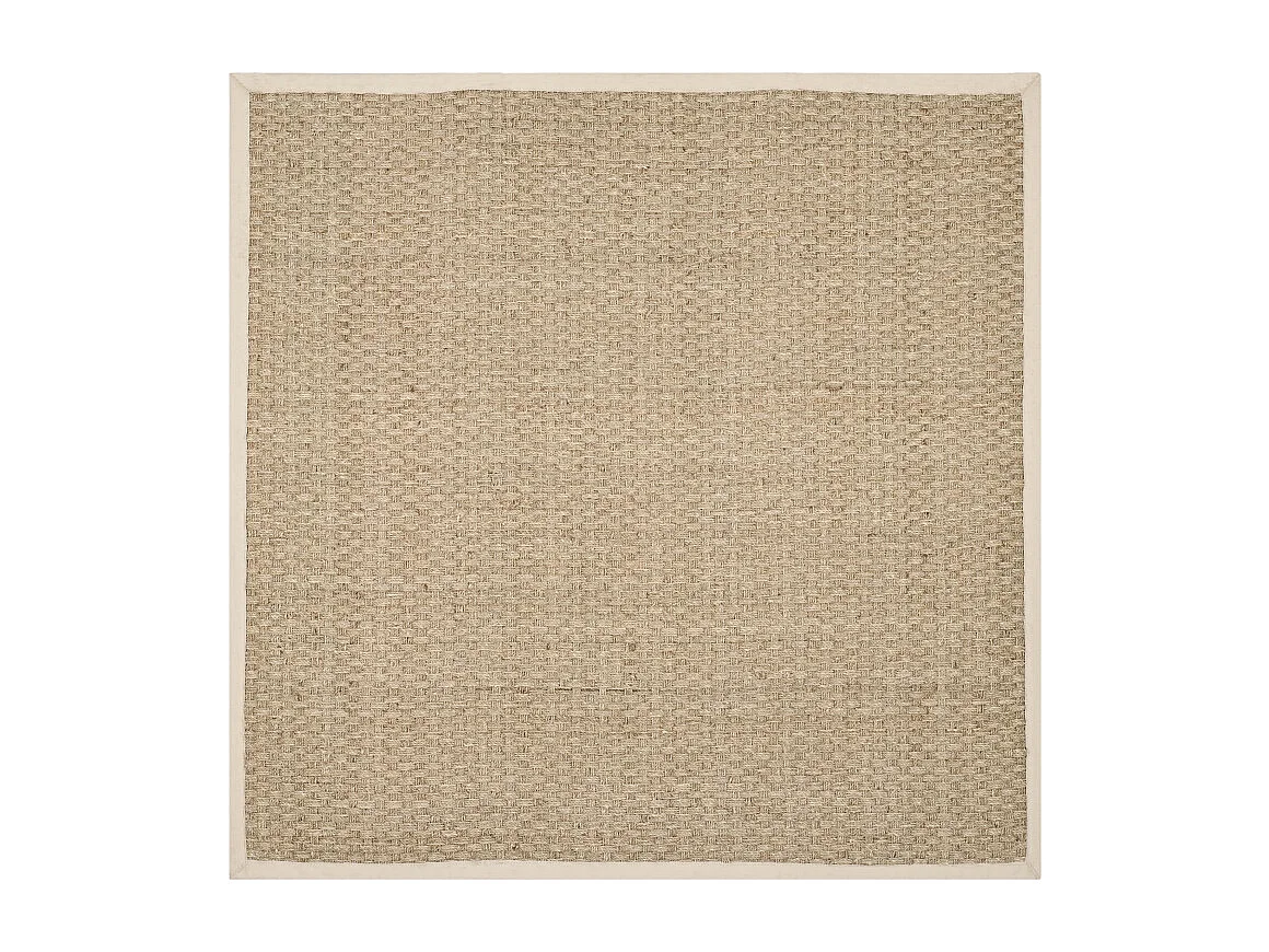 Tapis Naturel/Ivoire 91 X 91 cm - Roselyn