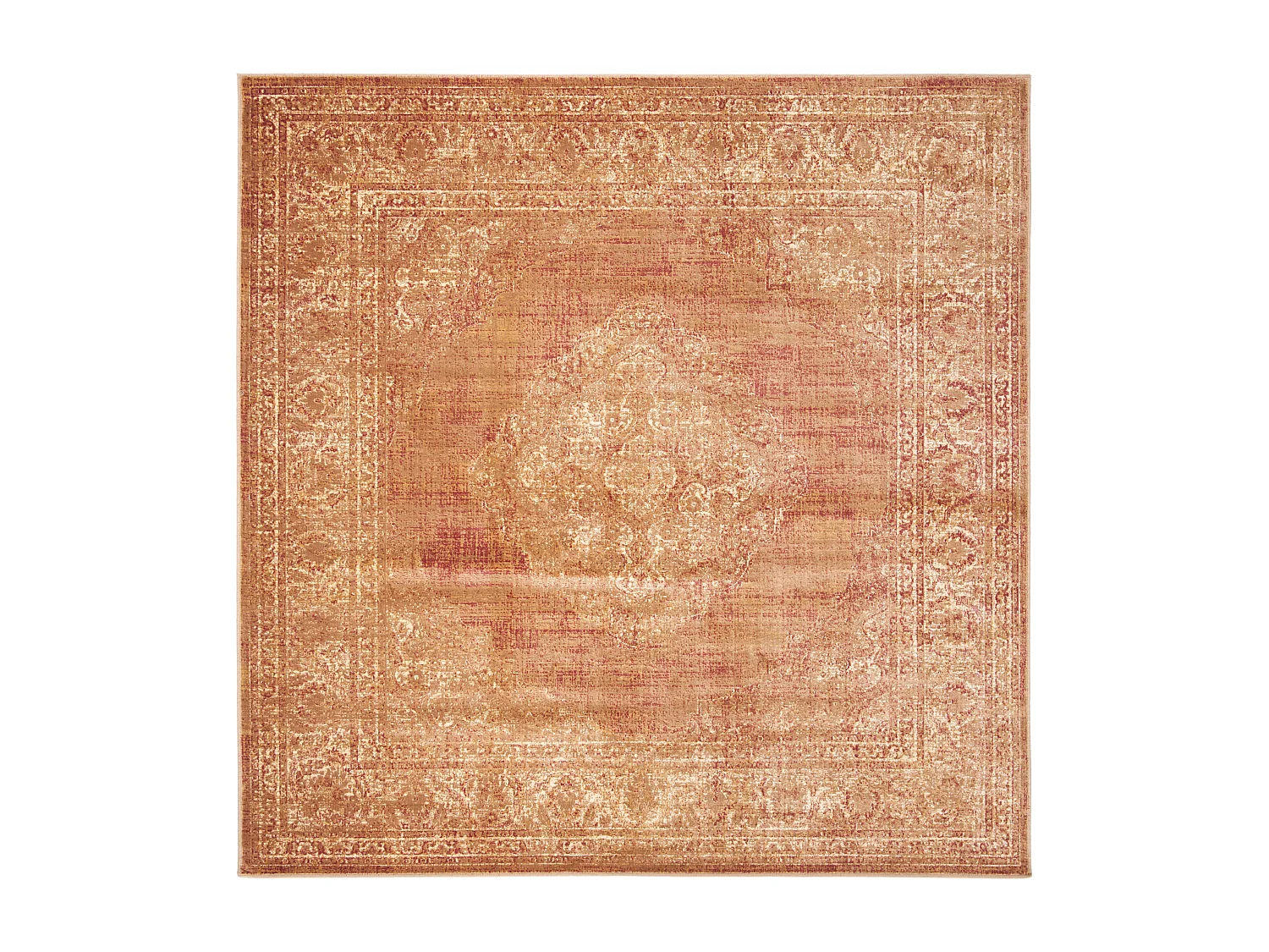 Tapis Marron/Neutre 183 X 183 cm - Olivia