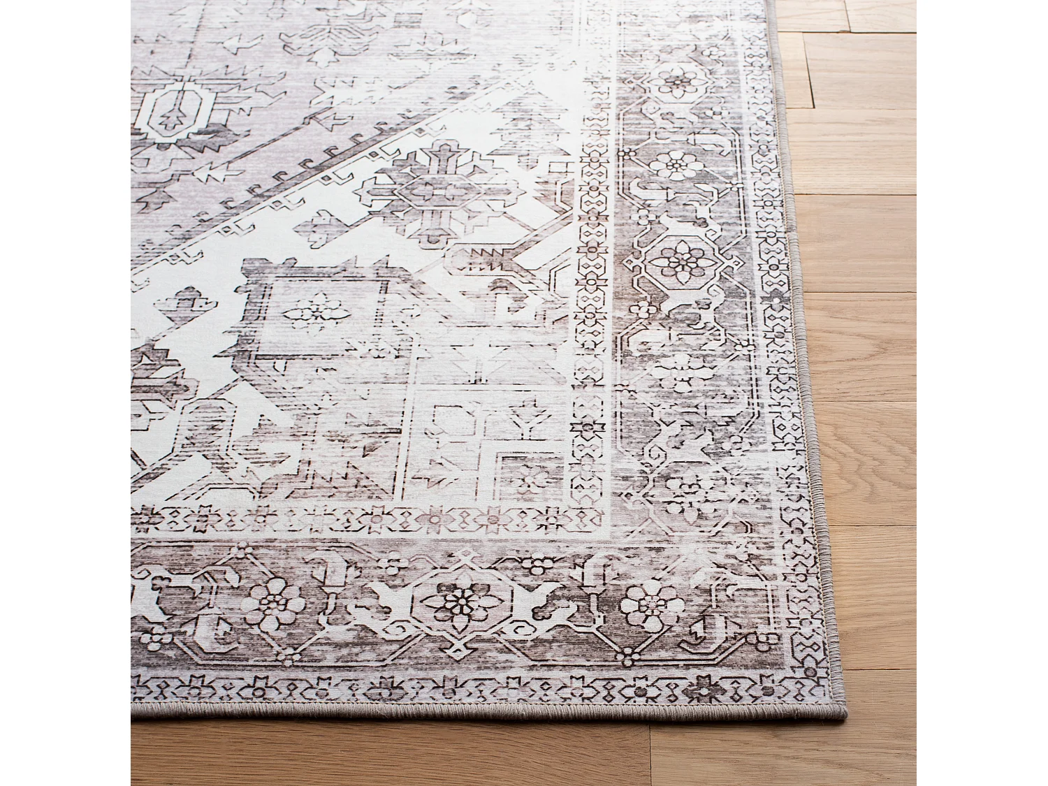 Tapis Beige/Gris 122 X 183 cm - Kushim