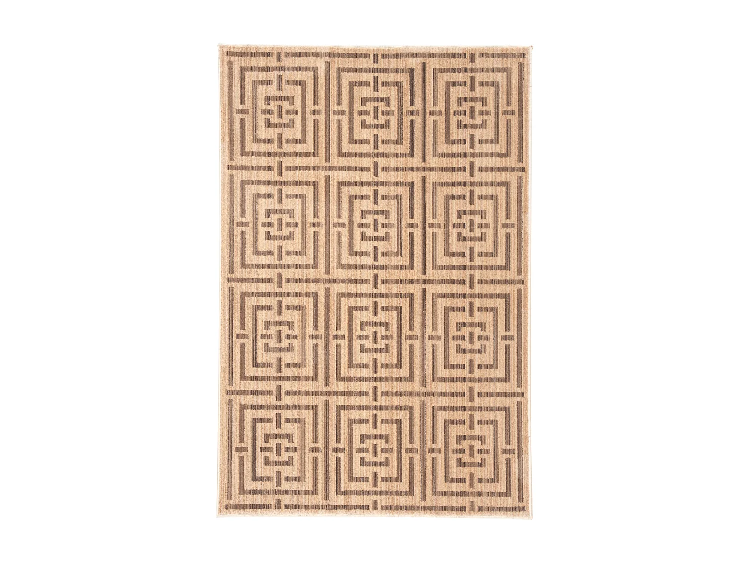 Tapis Jaune/Neutre 122 X 183 cm - Mendoza