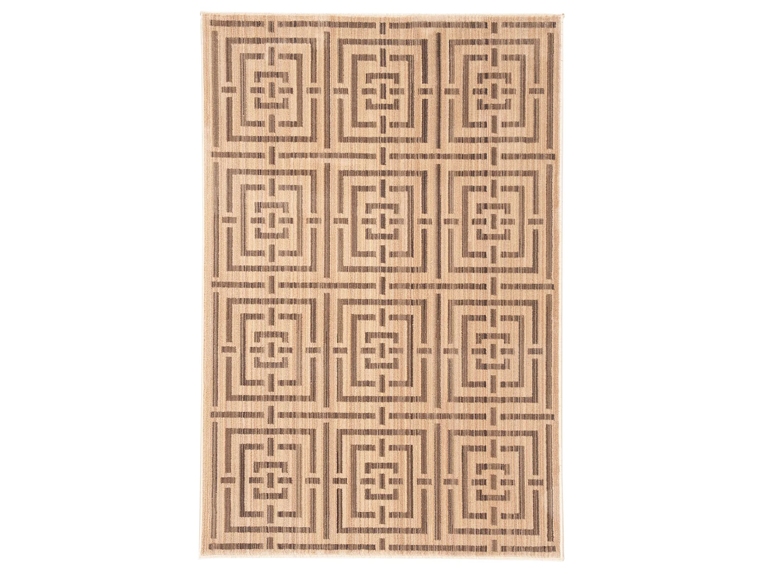 Tapis Jaune/Neutre 122 X 183 cm - Mendoza