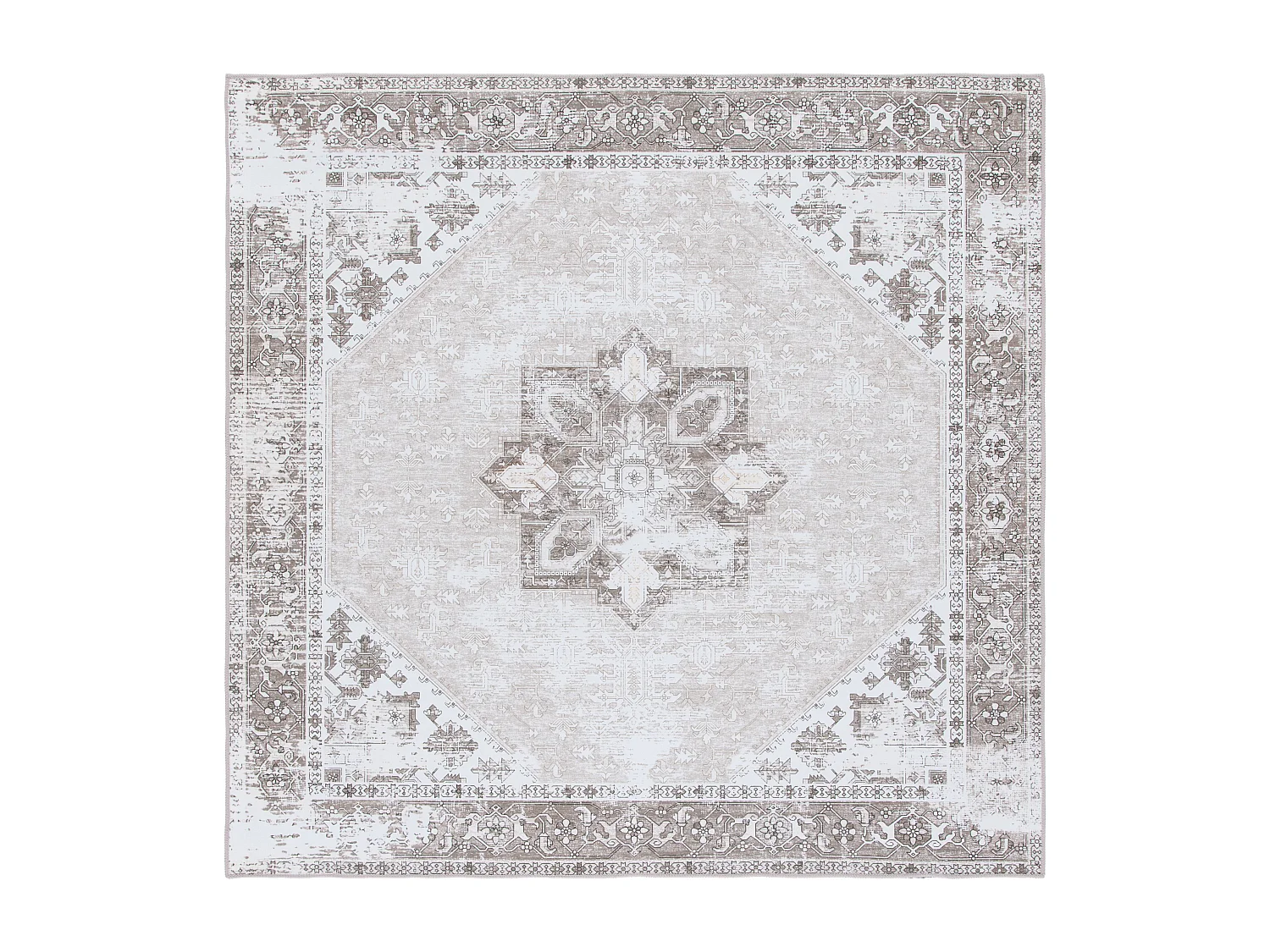 Tapis Sage/Ivoire 183 X 183 cm - Kushim