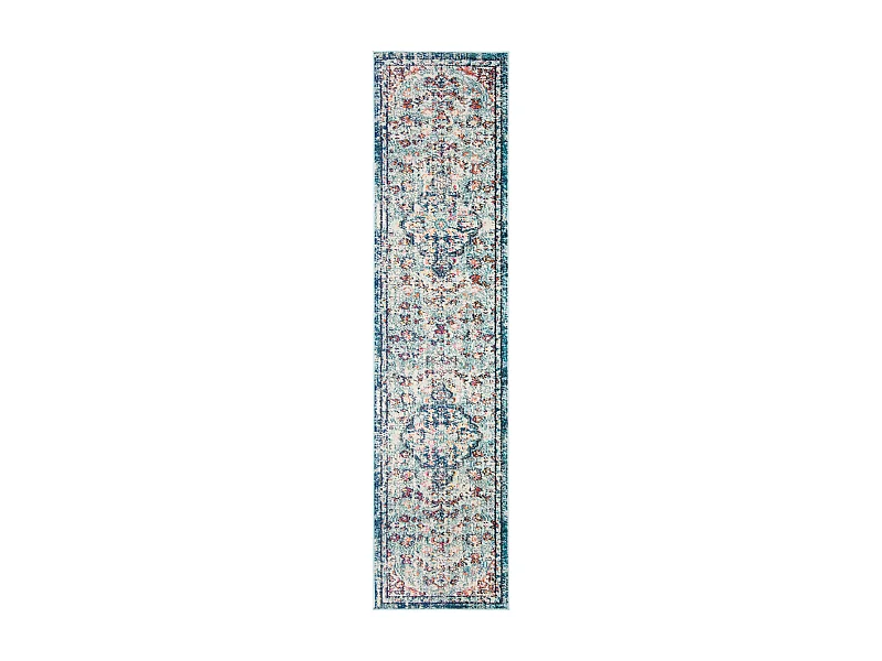 Tapis Bleu Marine/Bleu 61 X 244 cm - Maia