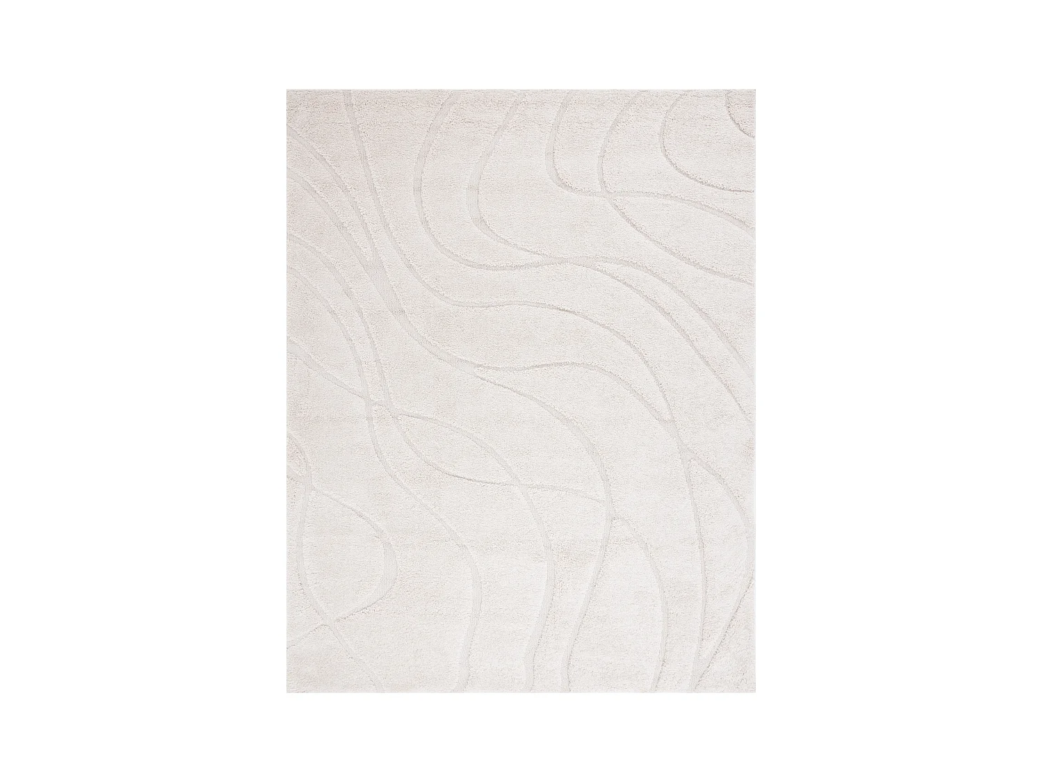 Tapis Crème/Crème 236 x 305 cm - Naples