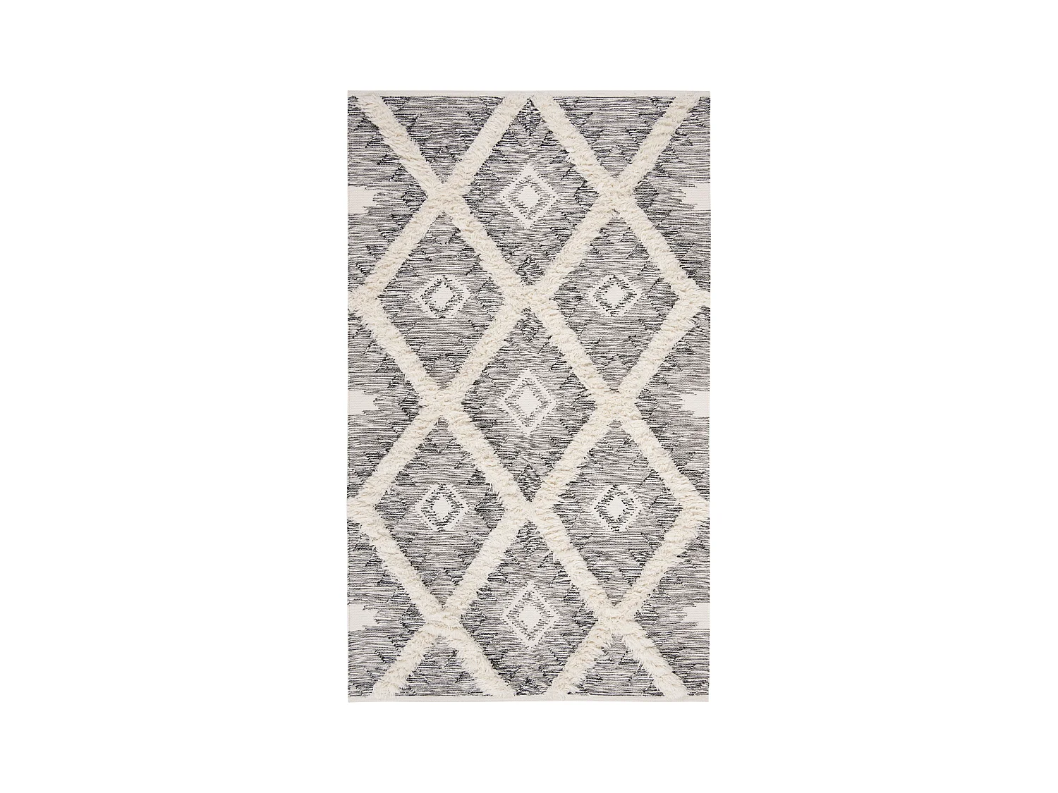 Tapis Noir/Neutre 183 X 274 cm - Emmeline