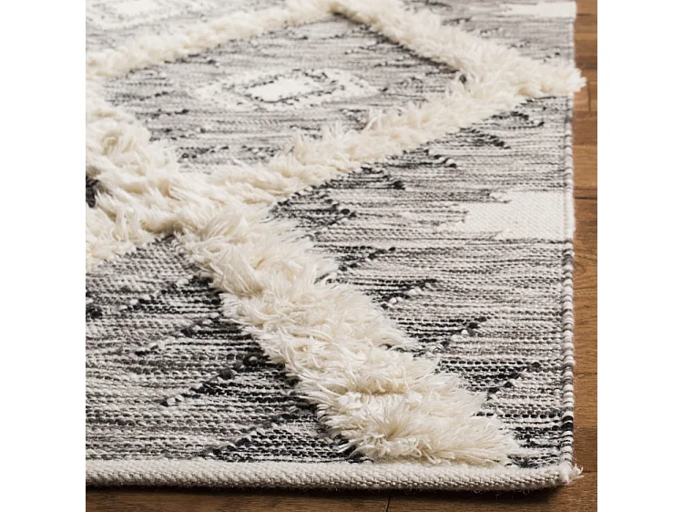 Tapis Noir/Neutre 183 X 274 cm - Emmeline