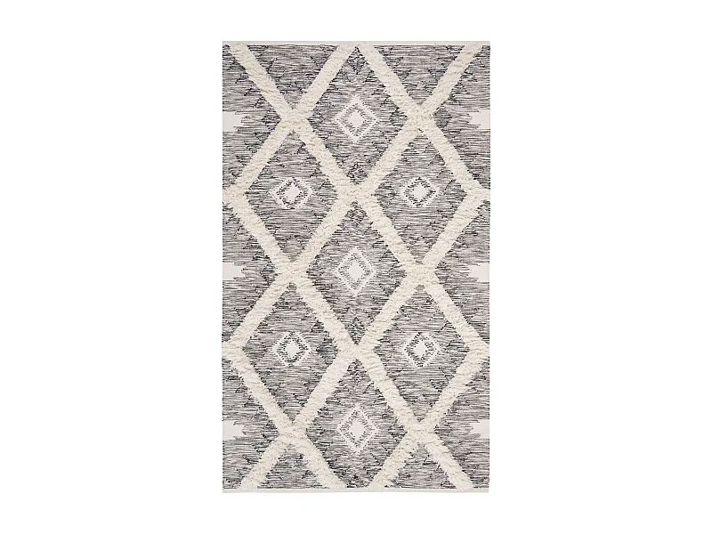 Tapis Noir/Neutre 183 X 274 cm - Emmeline