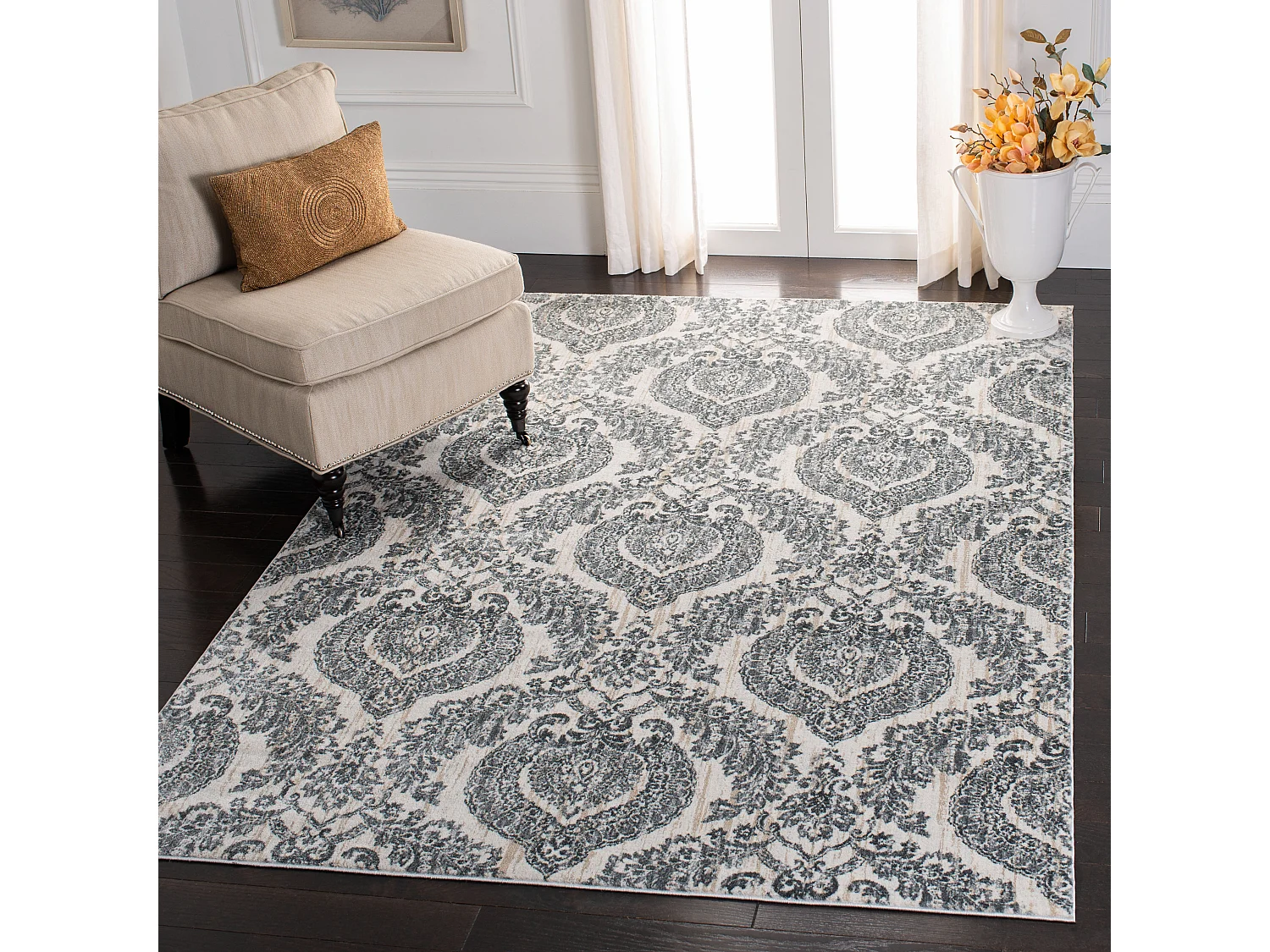 Tapis Gris/Neutre 160 X 231 cm - Lorelei