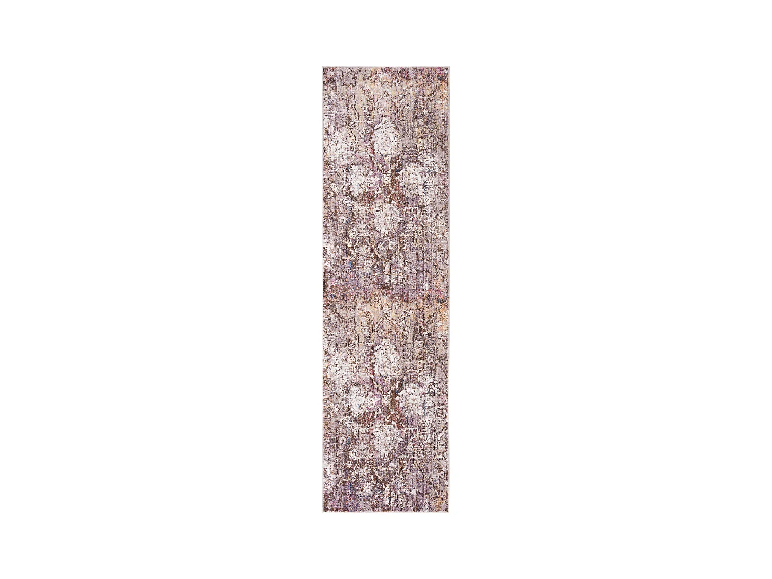 Tapis Rose/Gris 69 X 244 cm - Lilibeth