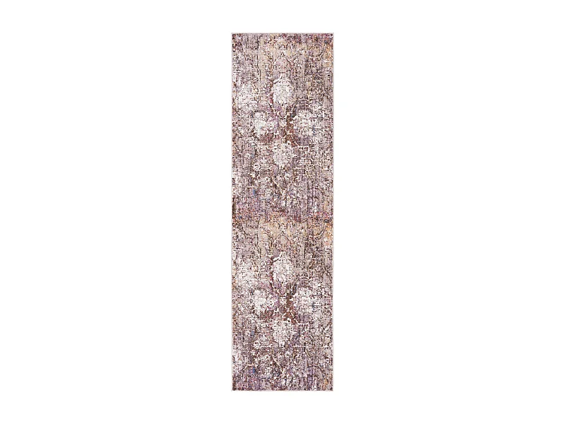 Tapis Rose/Gris 69 X 244 cm - Lilibeth