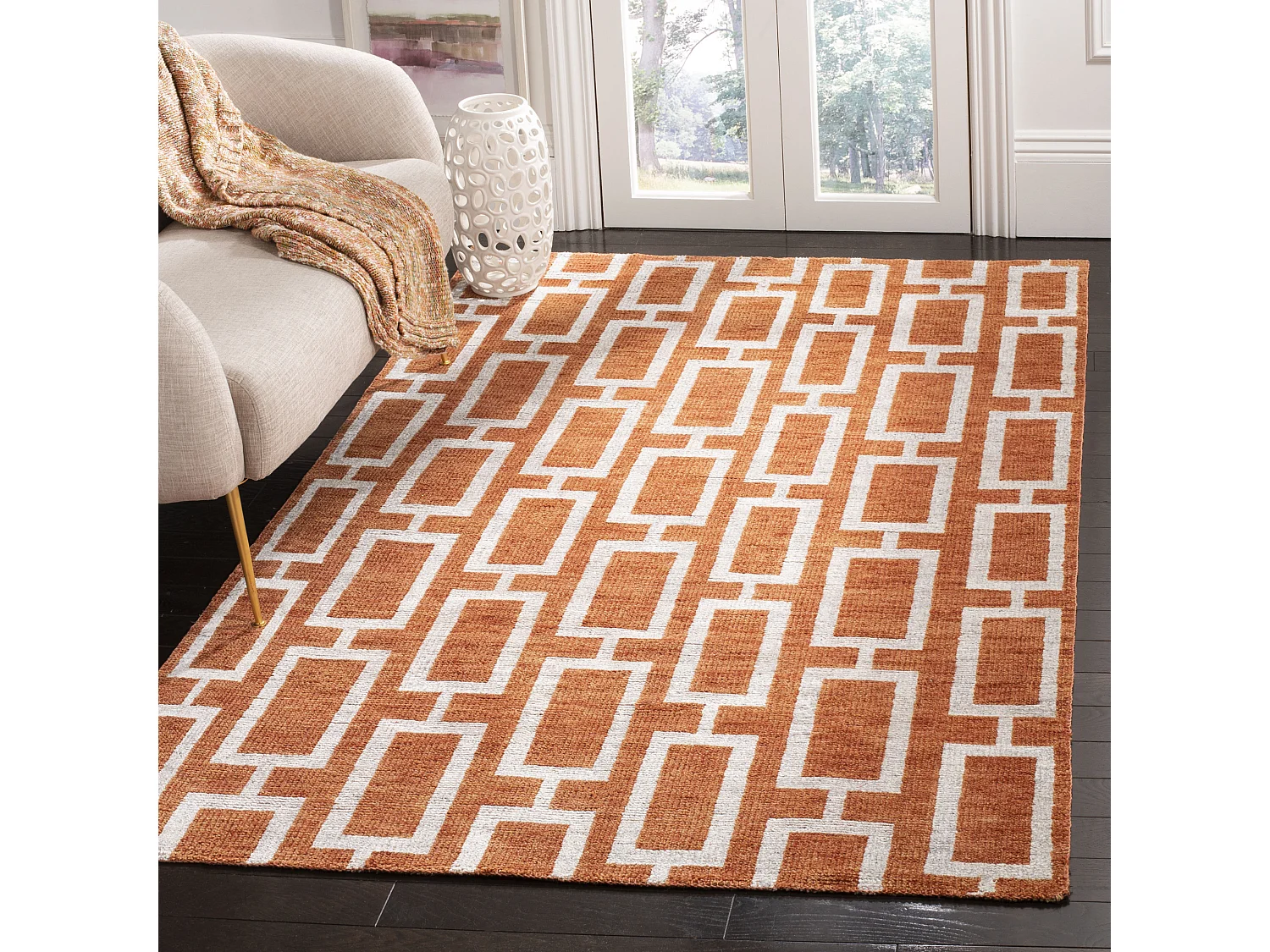 Tapis Marron 152 X 244 cm - Massimillano