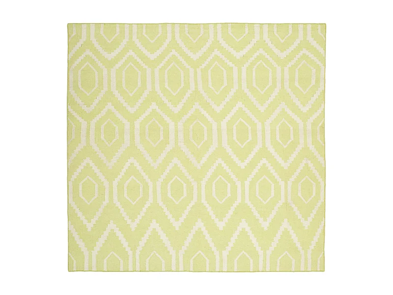 Tapis Vert/Neutre 183 X 183 cm - Casablanca