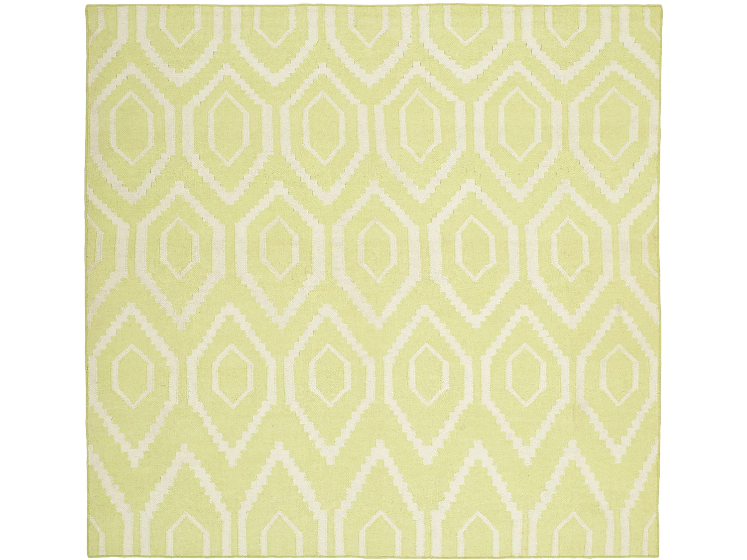 Tapis Vert/Neutre 183 X 183 cm - Casablanca