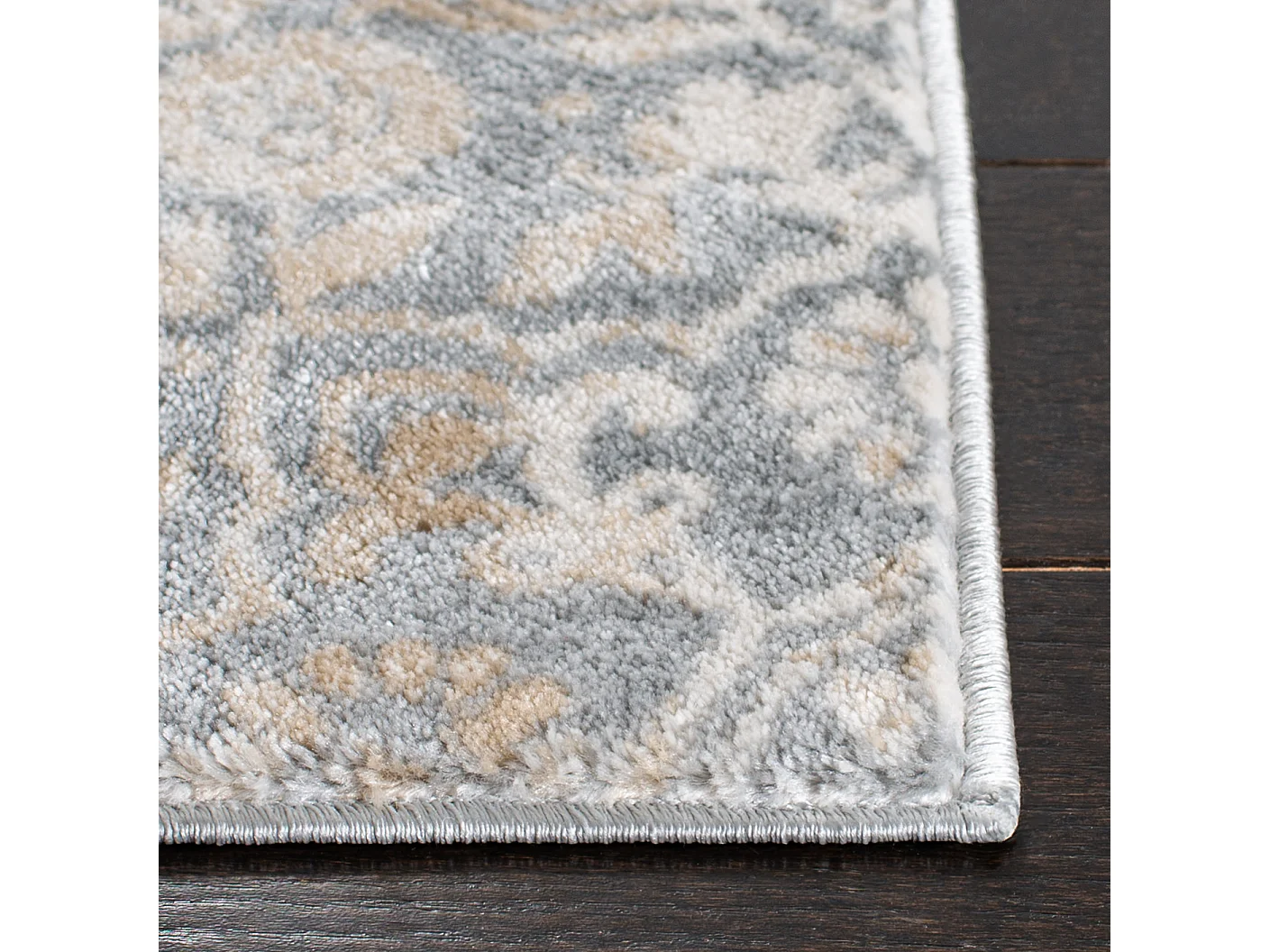Tapis Gris/Neutre 122 X 183 cm - Scarlett