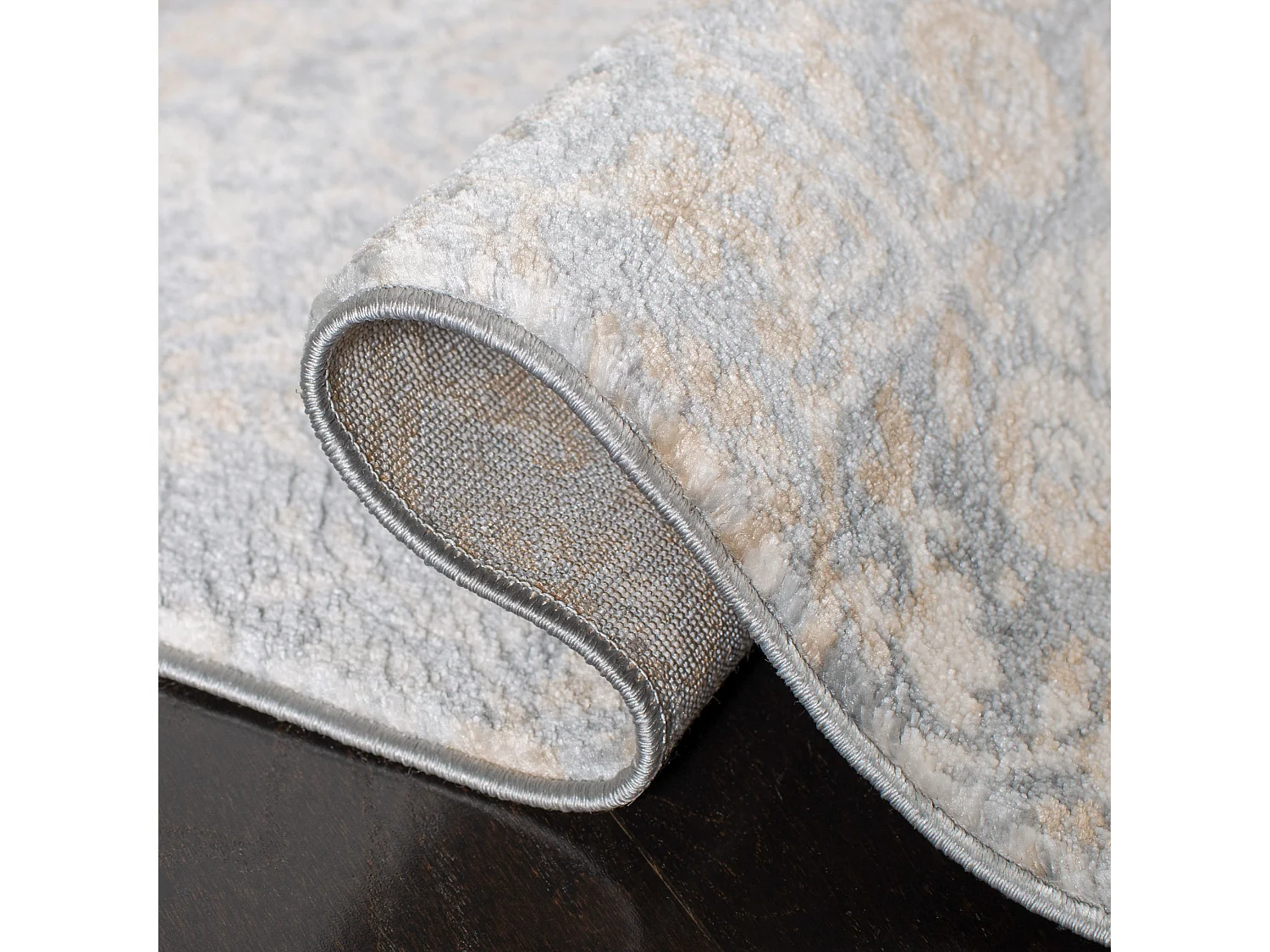 Tapis Gris/Neutre 122 X 183 cm - Scarlett