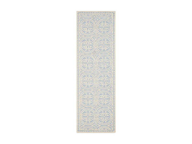 Tapis Bleu/Neutre 76 X 244 cm - Roby
