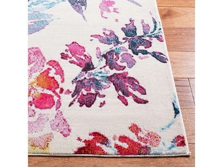 Tapis Neutre/Rose 160 X 231 cm - Emersyn
