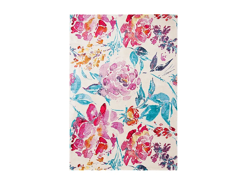 Tapis Neutre/Rose 160 X 231 cm - Emersyn