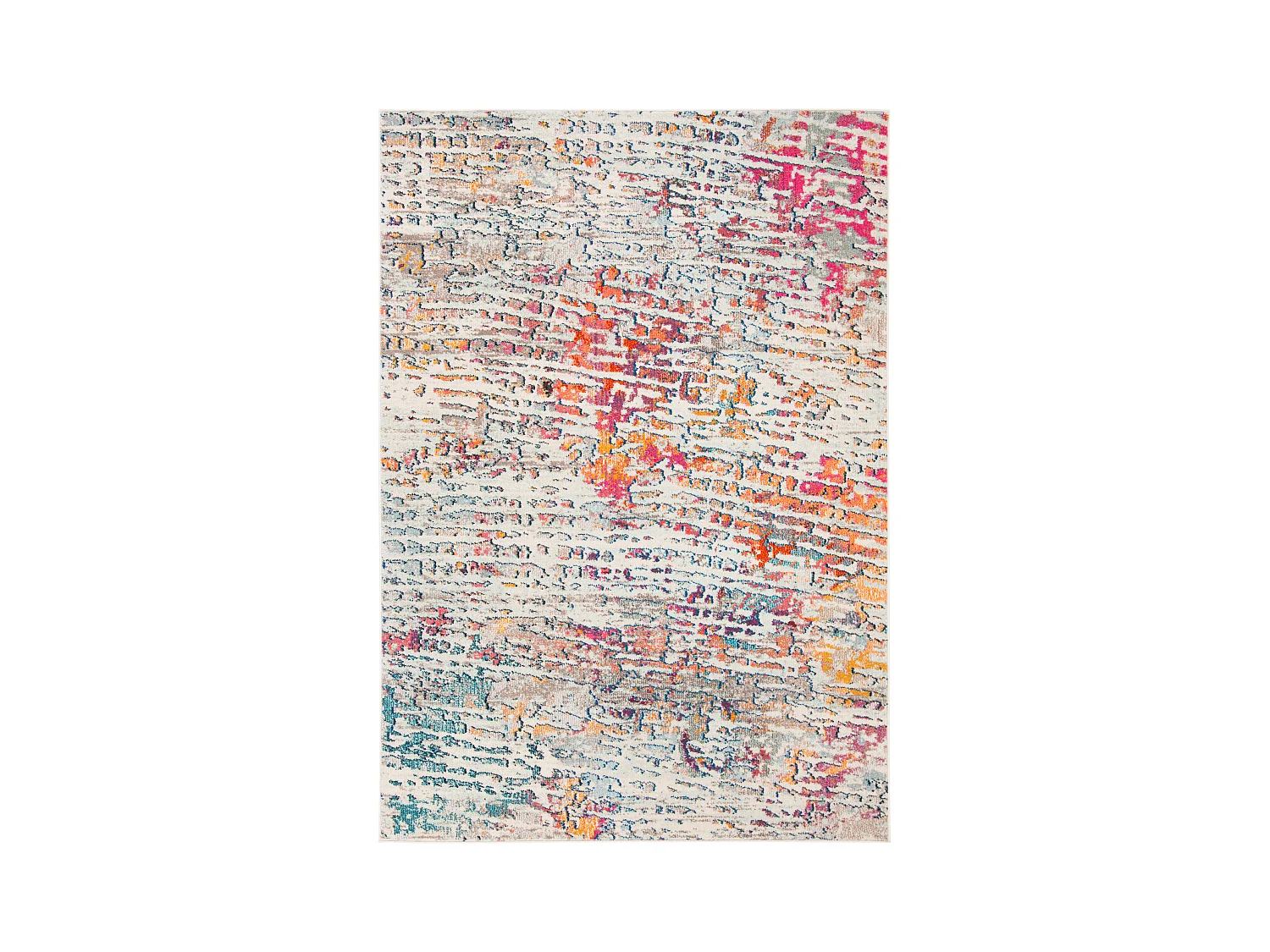 Tapis Bleu/Orange 160 X 229 cm - Rachel