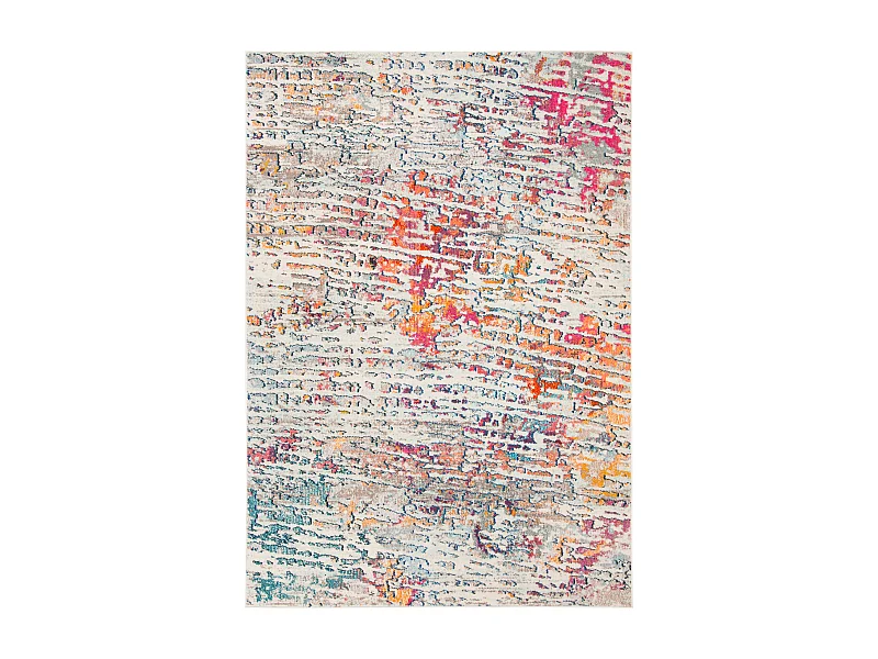 Tapis Bleu/Orange 160 X 229 cm - Rachel
